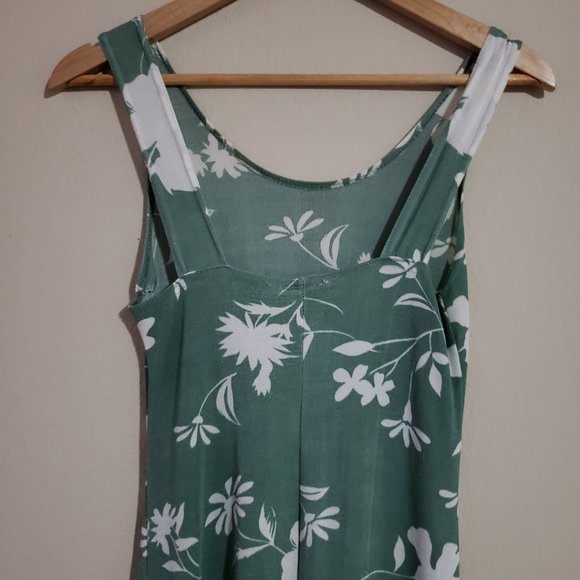 Vintage Cocos Casual Floral Midi Dress XS - Picture 2 of 7